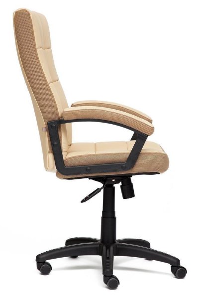 Кресло Офисное Trendy 1260*470*590 (, бежевый/бронзовый 36-34/21 к/з/ткань, в пакетах)