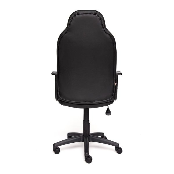 Кресло Офисное Neo 1 1240*510*650 (, черный/оранжевый к/з, в пакетах)