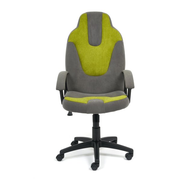 Кресло Офисное Neo 3 1320*500*600 (, серый/олива ткань, в пакетах)