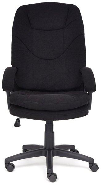 Кресло Офисное Comfort LT 1330*460*610 (, черный флок, в пакетах)