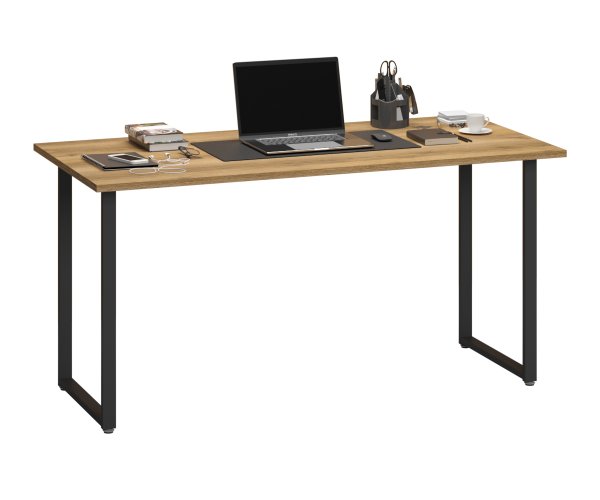 письменный стол Лофт, металлокаркас, 732*700*1500 (, , корпус: дуб делано, в собранном виде)